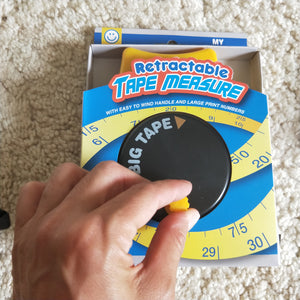 Children's large retractable tape measure 