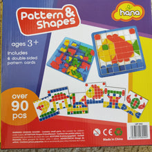 Geometry Pattern Play Set - 90pc make pictures and patterns with shapes