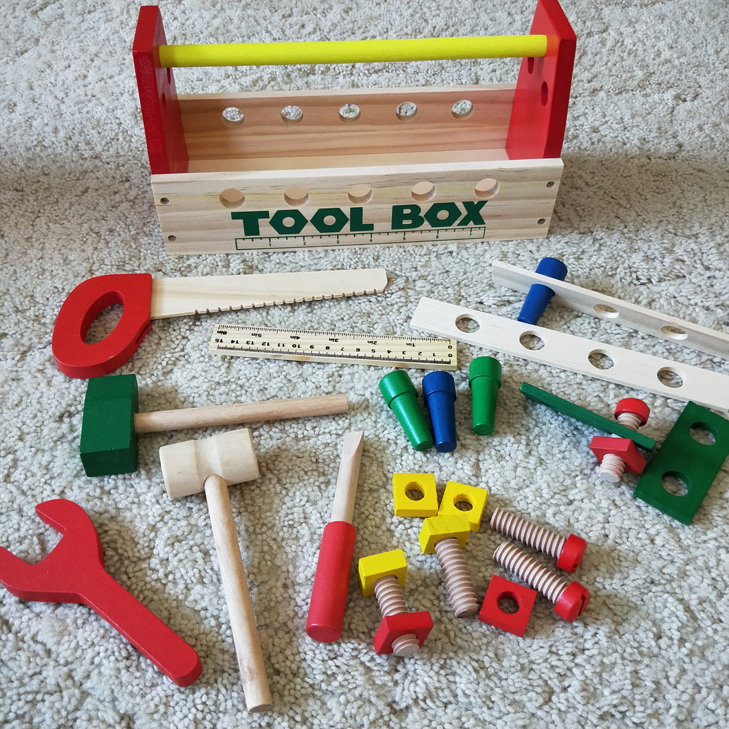 Wooden tool set