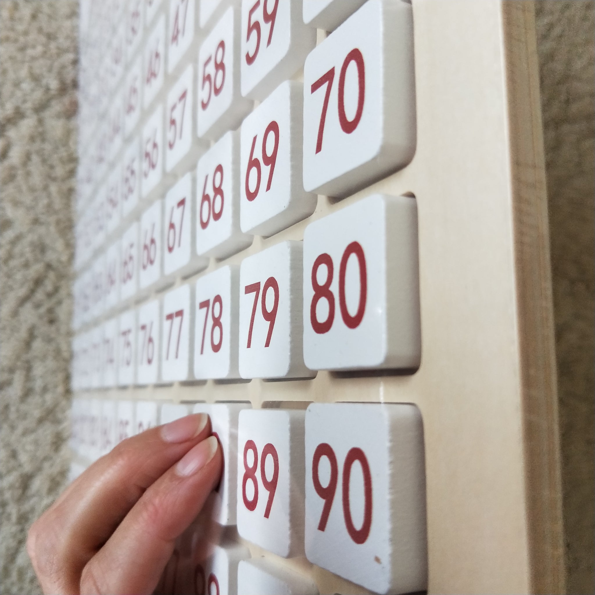 Alphabet and Maths learning grid board – Advancing All Children