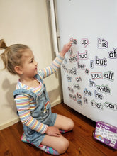 Magnetic sight words