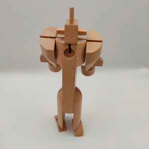 Wooden Transformer - SUBMARINE