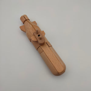 Wooden Transformer - SUBMARINE