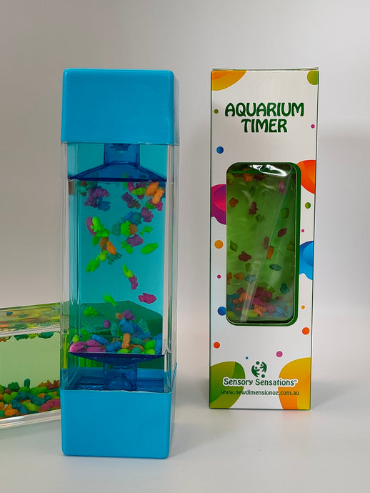 Aquarium liquid timer calming sensory