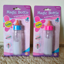 Childrens magic milk bottle for dolls