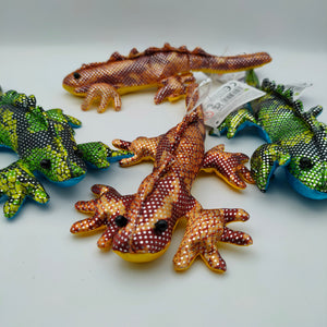 water dragon lizard weighted sand toy