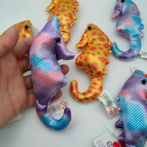 seahorse sand weighted toy