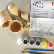 Paint your own Nesting doll set