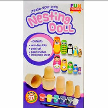 Paint your own Nesting doll set