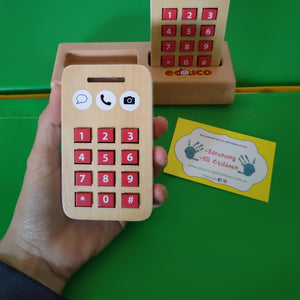 Preschool playroom telephones