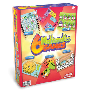 Mathematics games box of 6 primary school level 