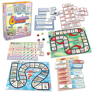 Comprehension games - box of 6 primary learning games