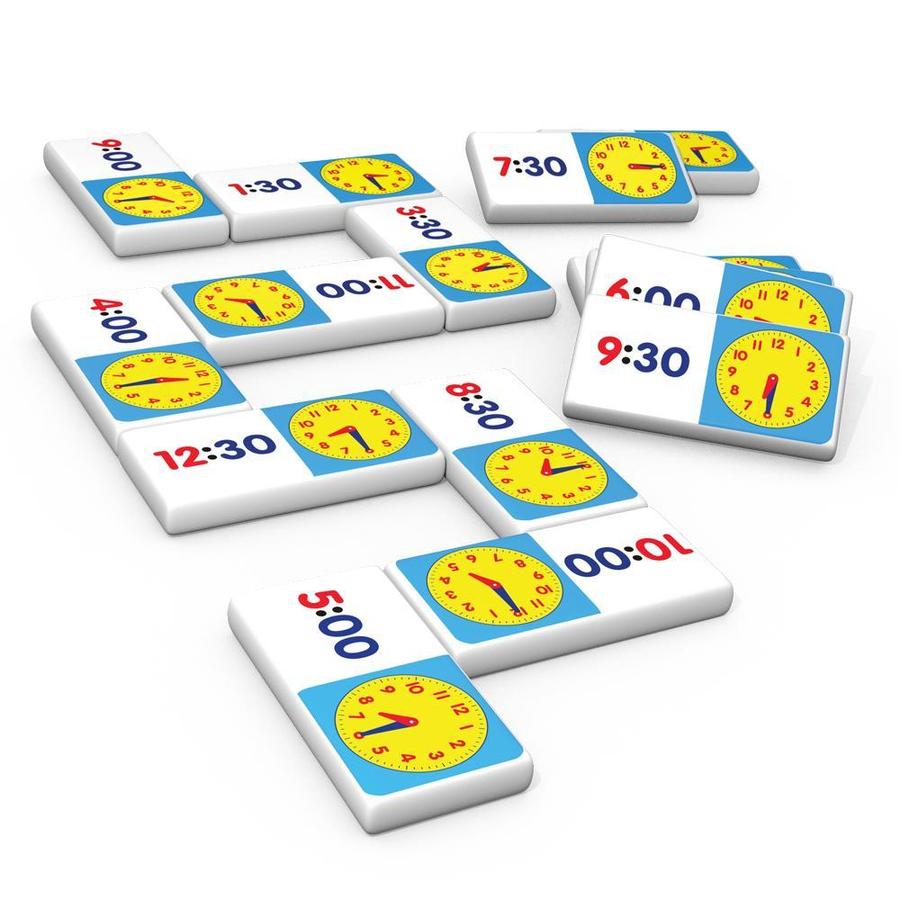 Time Dominoes learning game 