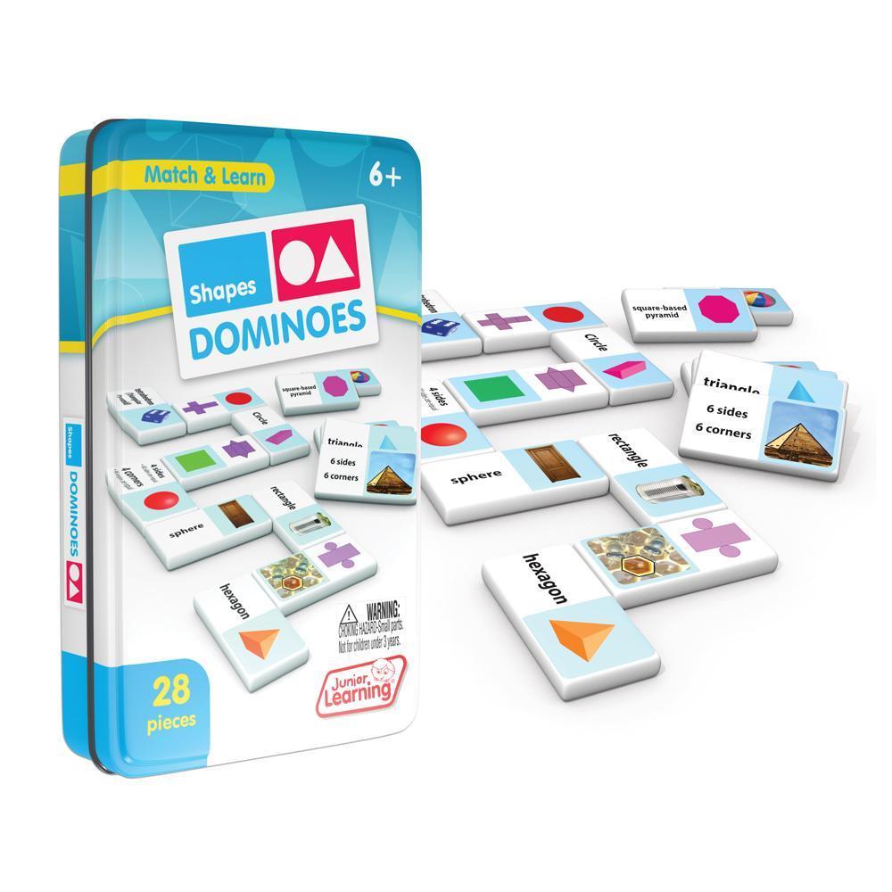Shape learning Domino game set - Primary shapes