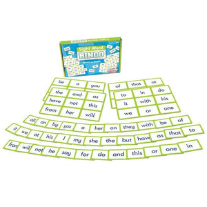 Sight word BINGO match the words in a fun way to help learn and teach sight words