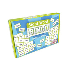 Sight word BINGO match the words in a fun way to help learn and teach sight words