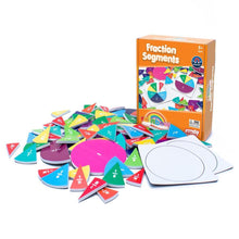 Fraction Segments are magnetic fraction segments to help teach fractions primary school resource 