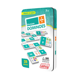 Division Dominoes Primary school learning educational games 