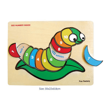 Silk Worm Number matching puzzle