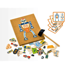 Tap a shape robot hammer nail set 