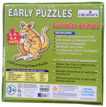 Simple puzzles Early puzzles australian animals