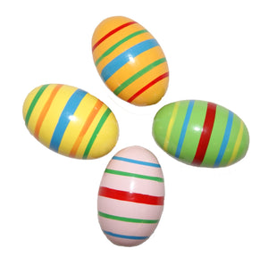 Wood Egg shaped Maracas for Children -  Wooden Easter Egg Maraca - Easter gift - Kids instruments