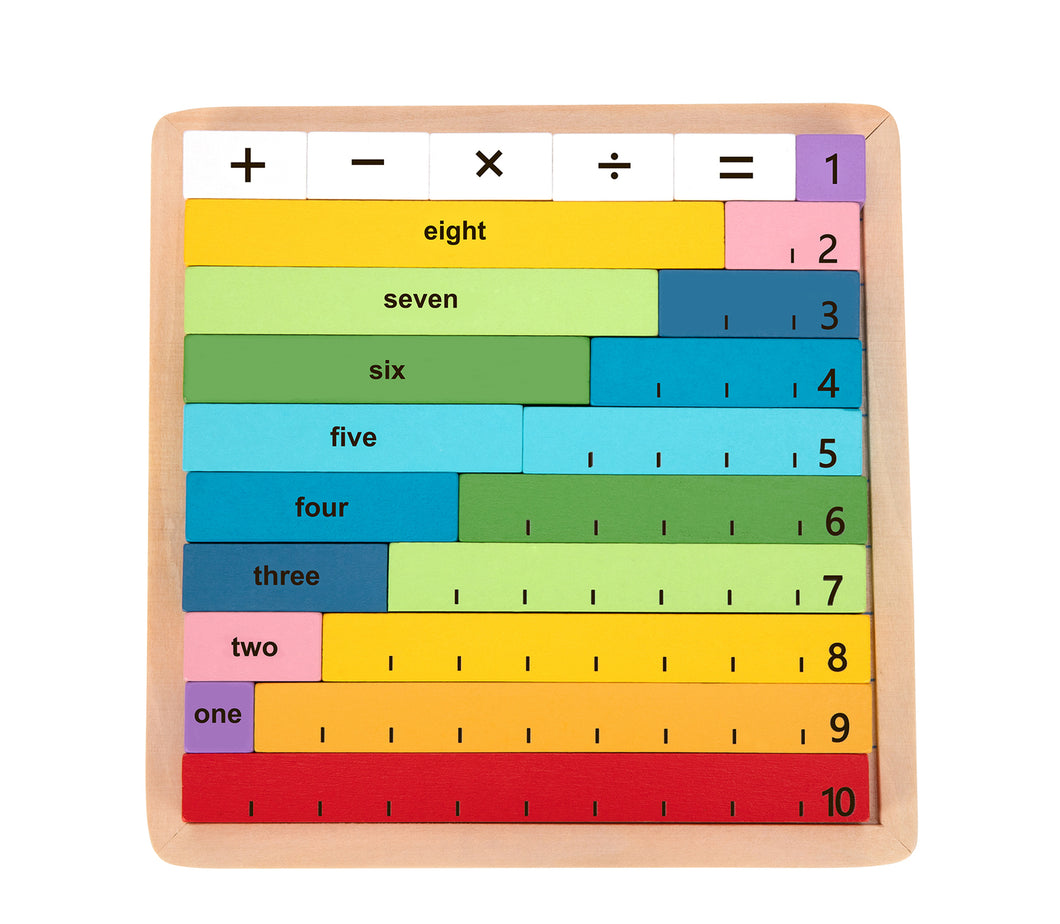 Wooden Math rods counting – Advancing All Children