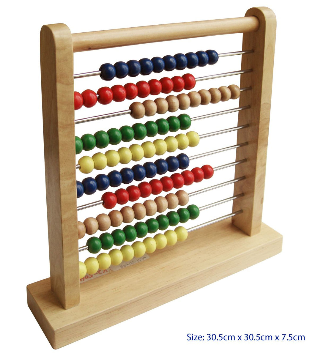 Wooden abacus