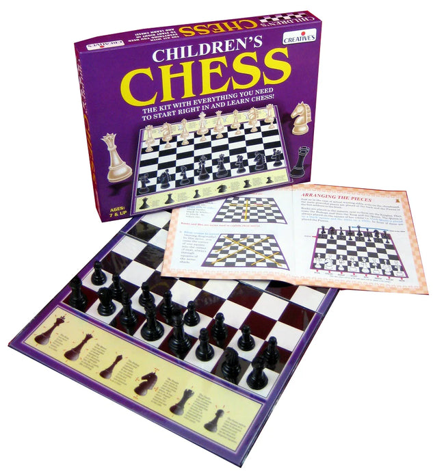 Children's Chess set everything needed to learn 