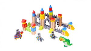 Knight castle block set - Tooky toys