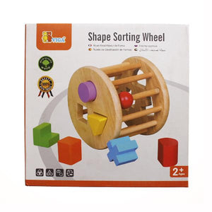 Wooden Shape Sorting Wheel